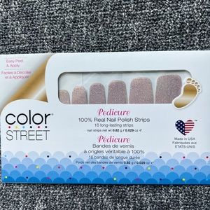 ColorStreet nails- moonburst *pedicure*